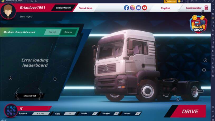 How to play Truckers of Europe 3 on PC using BlueStacks emulator