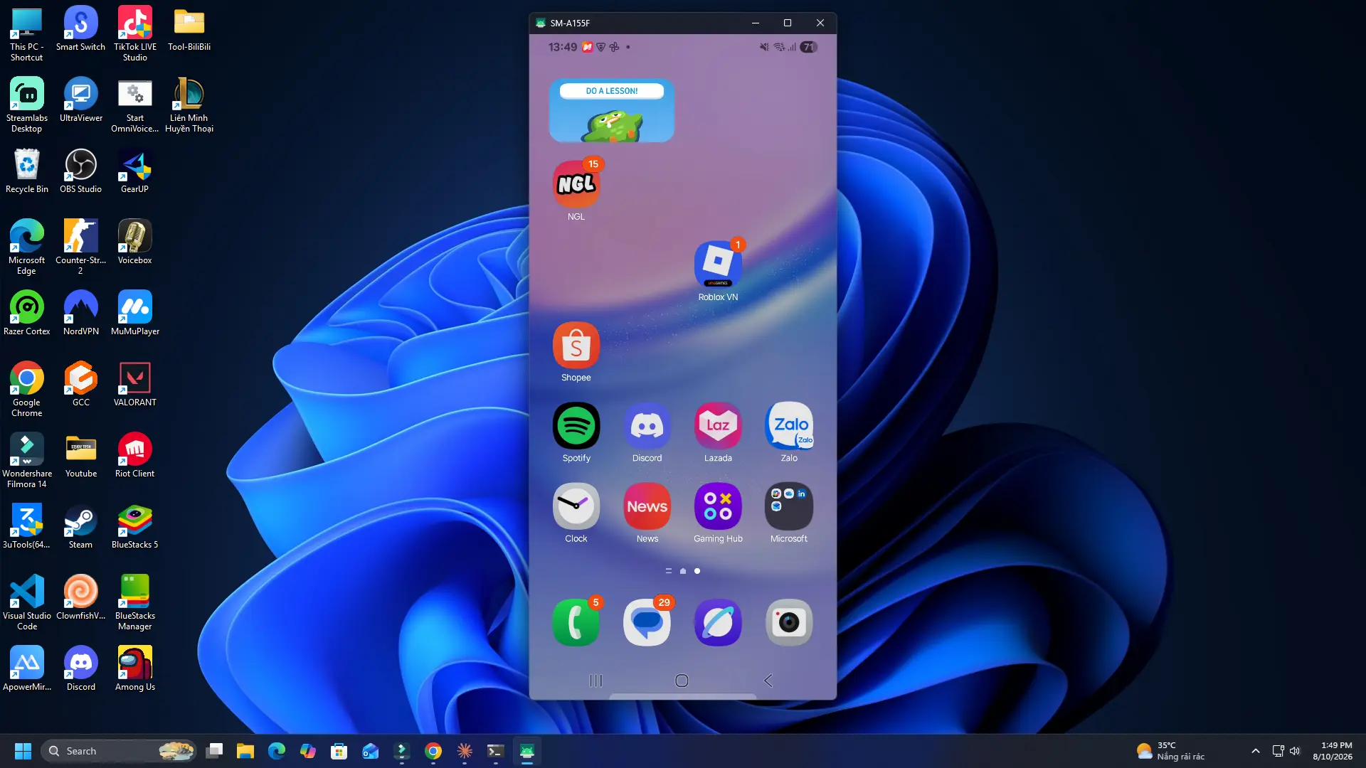 How to use Scrcpy wirelessly to mirror Android to PC